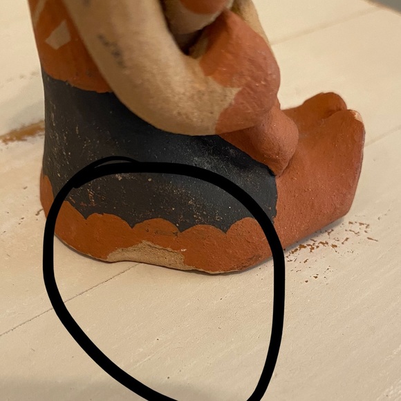 Carol Sando Vintage Pottery Storyteller Doll - Picture 9 of 10